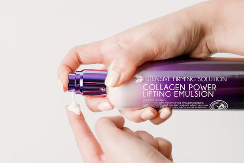 MIZON Collagen Power Lifting Emulsion, High Moisture, Anti-Wrinkle Care, Face Moisturizer, 120ml (4.06 fl oz)
