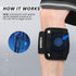 Sciatica Pain Relief Brace, Nerve Pain Relief for Men Women, Knee Braces with Pressure Pad for Sciatic Pain