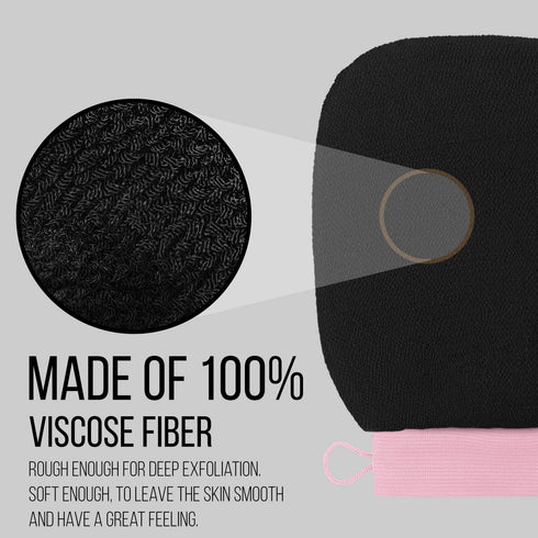 Valitic Exfoliating Glove for Body Scrub - Exfoliator Mitt for Shower & Bath, Dead Skin Remover for Women & Men