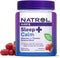 Natrol Sleep+ Calm Melatonin Gummies for Adults, Strawberry Flavor, 60 Gummies, 30 Day Supply