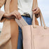 Silicone Makeup Brush Holder Travel Cosmetic Bag, Soft Portable Case with Anti-Fall Out Magnetic Closure