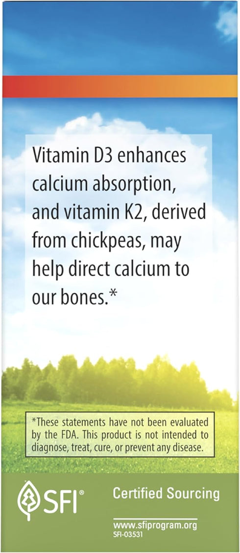 Carlson Super Daily D3 + K2, 50 mcg D3 + 45 mcg MK-7 for Heart & Bone Health, 360 Liquid Drops, 10.16 ml