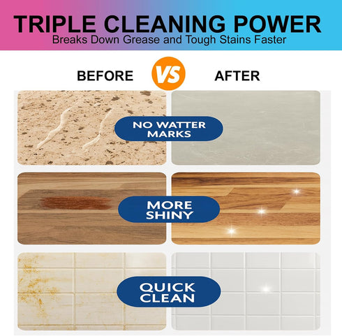 JXXAMZ33 4 Pack (500ml 2L Tineco Cleaning Solution Compatible Each, Total) Tineco Floor Cleaner Refill, Multi-Surface