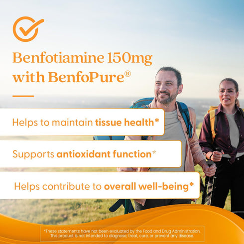 Doctor's Best Benfotiamine 300 with BenfoPure, 60 Veggie Caps