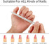 simarro 6 Pcs Metal Nail Files, Stainless Steel Fingernail Toenail Files, Double Sided Manicure Files for Polish Nail, Nail Cleaner Tool