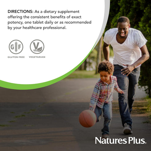 NaturesPlus Herbal Actives Valerian 600mg Extended Release, 30 Tablets, Vegetarian, Gluten Free