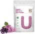 UNLEASH'D ORGANIC Organic Elderberry Juice Powder 16 oz 100% Pure Natural Superfood, Rich in