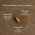 New Chapter Iron Supplement - Whole-Food Fermented Iron Complex with Organic Vegetables & Herbs, Non-Constipating Dose,