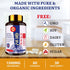 Japanese Reishi Mushroom Complex Supplement 1500mg - Organic Mushroom Capsules for Immune, Brain & Energy Support