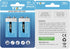 2 Pack 9V Batteries for Smoke Detector, Carbon Zinc 9 Volt Battery