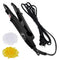Zhehao Fusion Hair Extensions Tool, US Plug Professional Heat Iron Connector Wand with Keratin Glue Beads (Black)