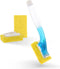 Arrow Home Products Dish Sponge with Soap Dispenser Handle & 2 Refill Sponges for Convenient Cleaning