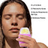 Ice Face Roller, Silicone Roller for Tightening Skin, Reusable Facial Ice Mold for Puffiness Relief.