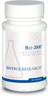 Biotics Research B12 Lozenges, Vitamin B6 and B12 2000 Lozenges with Folate 60 Lozenges