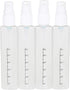 Travigo 4-in-1 Travel Dispenser Bottle, TSA Approved, Includes Four 1.4 oz. Reusable Cosmetic Toiletry Containers