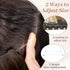 KooKaStyle Invisible Wire Hair Extensions with Transparent Wire Adjustable Size 6 Secure Clips Long Wavy Layered Synthetic Hair Extensions Ash Medium Brown Mix Bleach Blonde 20 Inch