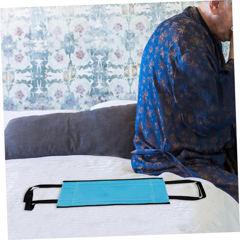 Portable Patient Lifting Strap for Elderly Care Reusable Moving Band Handles Transfer Aid for Seniors and Disabled