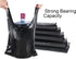 200 Counts Super Thick Small Trash Bags, 4 Gallon Black for Kitchen, Office, Travel, Home Garbage Bags