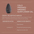 Luxurious Facial Oil Serum, Cold Pressed Organic Sunflower Oil and Vitamin E for Deep Hydration (1 oz / 30 ml)