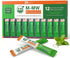M-MW Travel Size Mouthwash Individual Packets, Alcohol Free Oral Rinse, Bad Breath Treatment