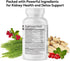 Youth & Tonic Kidney Cleanse & Detox Supplement with Cranberry Extract, Supports Urinary Tract Health, 30 Vegetarian