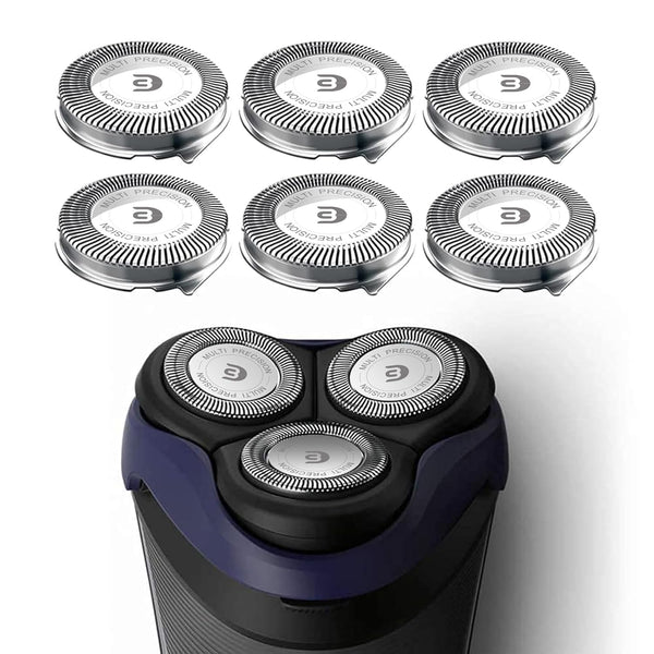 SH30 Replacement Heads for Philips Norelco Shaver Series 3000, 2000, 1000, S738 with Durable Sharp Blade