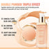Oulac Foundation Makeup - Skincare Infused with Aloe Leaf & Vitamin E, Medium to High Coverage - 30ml, Shade: Rosy Ivory