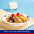 JOLLY CHEF 160 Count Paper Bowls, 20 oz Soak Proof and Cut Proof, Heavy Duty Disposable Bowls for Dinner or Lunch