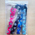 SATINIOR 4 Pieces Non-slip Soccer Headband for Girls, Adjustable Football Hairband in Black, Blue, Rose Red, Light Blue