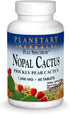 Planetary Herbals Full Spectrum Nopal Cactus 1000mg Prickly Pear Cactus Antioxidant, 100% Natural, 60 Tablets