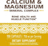 Nature's Way Calcium & Magnesium Mineral Complex, 100 Capsules - Supports Bone Health*, 750 mg per serving
