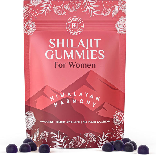 Shilajit Gummies for Women with Manuka Honey Supplement - Pure Himalayan Haramony