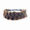 TOECWEGR Synthetic Hair Braided Headband - Classic Wide Strands Wedding Fluffy Braids Wig Band for Women