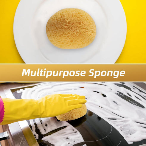 2PCS Knockdown Texture Sponge for Drywall Repair, Painting Ceiling Wall Texture Tool