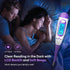 Easy@Home Digital Basal Thermometer with Large Backlight LCD Display, High Precision & Memory Recall (Purple)