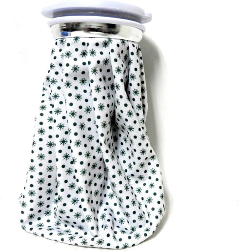 2 Pack Cold & Hot Therapy Pain Relief English Style 9" Ice Water Bag for Headache Relief