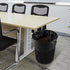 5 Gallon Trash Bags, 150 Counts, Black Wastebasket Bin Liners, Garbage Bags