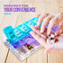 MEDca Weekly Pill Organizer, Twice-a-Day, Extra Large 1 Pill Organizer