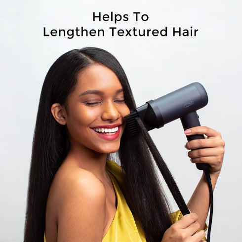 TYMO Hair Comb Attachment for AIRHYPE Lite Dryer, Magnetic Nozzle for Detangling and Efficient Styling
