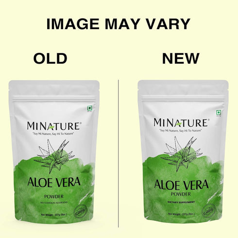 Mi Nature 100% Pure Aloe Vera Powder (Aloe Barbadenis) 227g (8 oz)