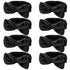 Ondder Black Spa Headband for Washing Face, Bow Skincare Headbands for Women and Girls