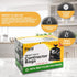 PAMI Heavy-Duty Contractor Bags, 42 Gallon, Pack of 20, Large Black Trash Bags