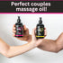Set 2 Passion Massage Oil for Date Night | of Massaging Oils Lemon Crme & Tropical Paradise | All Natural with Almond