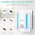 6 Packs Ultrasonic Pest & Insect Repeller, Indoor Ultrasonic Repellent for Mosquitoes, Roaches, Flies, Electronic Pest