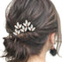 Wedding Hair Pins for Bride, 5PCS Rose Gold Decorative Hair Pins with Rhinestone