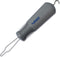 RMS Button Hook with Zipper Pull - Comfort Grip Button Assist Device for Limited Dexterity (Grey)