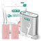 308 Count Dental Floss Picks with Floss Dispenser - Professional Dental Oral Care Storage Tools, Travel Organizers