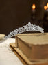 SWEETV Wedding Tiaras and Crowns, Rhinestone Bridal Crown Princess Tiara Headpieces for Women, Flower Girls