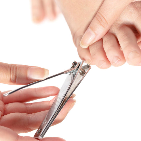 Nail Clippers, Sharp Edge Fingernail and Toenail Clipper Cutter, Thick Nail Tool for Manicure and Pedicure (Silver)