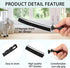 Set, 12-Pack Crevice Cleaning Brush Hard Bristle Gap Scrubber Tools for Bathroom Grout, Window Tracks & Shower Doors